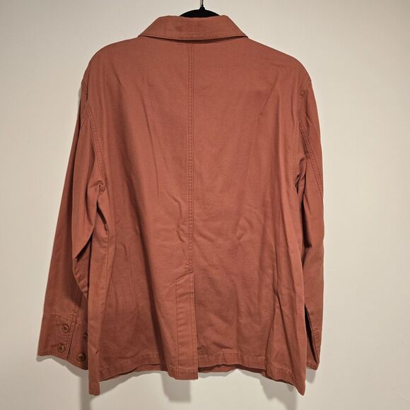 Vintage Cabelas Chore Barn Jacket Large Women Western Outdoor 90s Cottage Casual - Picture 6 of 9